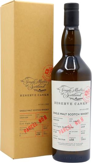 Glen Elgin 13 year old Single Malts Of Scotland Reserve Cask Parcel 8 2008 Whisky 70cl 48 ABV