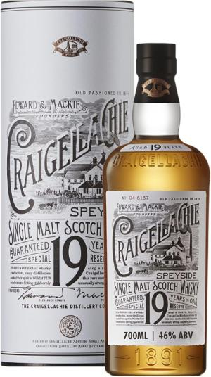CRAIGELLACHIE LE 19YO Speyside Single Malt Scotch Whisky 46ABV 70cl