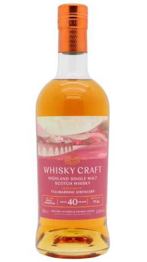 Tullibardine 40 year old Whisky Craft Season Five Single Cask Whisky 70cl 416 ABV