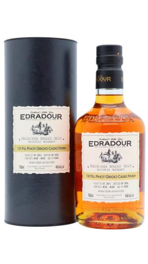 Edradour 11 year old St MichaelEppan Pinot Grigio Cask Finish Single Malt Scotch 2015 Whisky 70cl 46 ABV