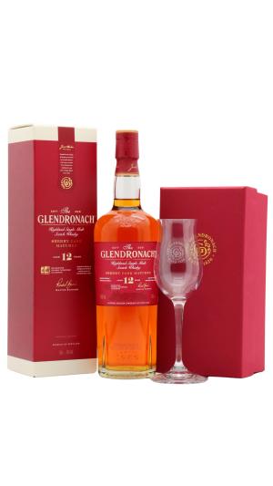 Glendronach 12 year old Highland Single Malt Scotch Whisky 70cl 43 ABV Includes Tasting Glass