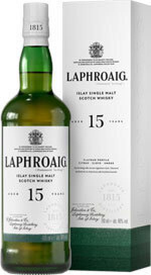 Laphroaig 15 Year Old Single Malt Whisky 70cl Islay