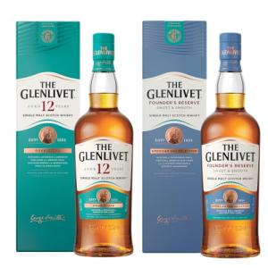 The Glenlivet 12 Year Old Single Malt Scotch Whisky with Gift Box 700ml Founders Reserve Single Malt Scotch Whisky with Giftbox 700ml