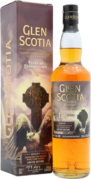 Glen Scotia 12 year old Icons Of Campbeltown Release No 4 Single Malt Scotch Whisky 70cl 538 ABV