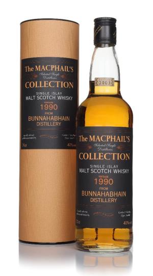 Bunnahabhain 1990 bottled 2003 The MacPhails Collection Gordon Single Malt Whisky