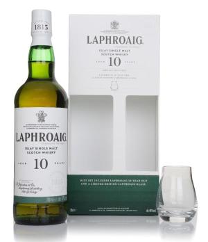 Laphroaig 10 Year Old Nosing Glass Pack Single Malt Whisky