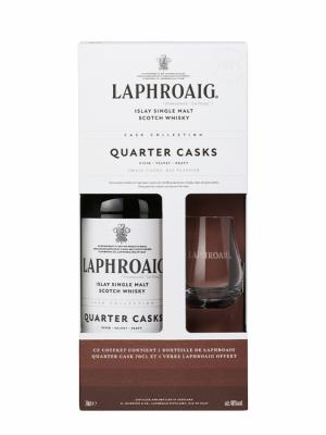 LAPHROAIG Quarter Cask Coffret 1 verre