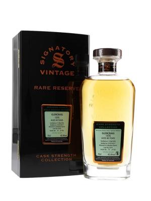 Glencraig 1976 40 Year Old Rare Reserve Signatory Speyside Whisky