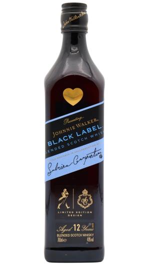 Johnnie Walker 12 year old Sabrina Carpenter Limited Edition Black Label Blended Scotch Whisky 70cl 40 ABV