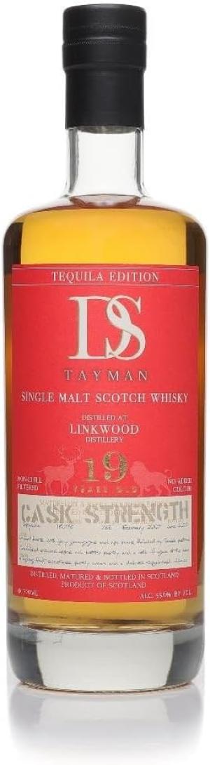 Linkwood 19 Year Old Cask Strength Tequila Cask Finish DS Tayman Single Malt Scotch Whisky 70cl