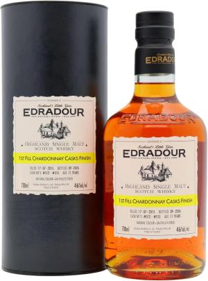 Edradour 11 year old St MichaelEppan Chardonnay Cask Finish Single Malt Scotch 2015 Whisky 70cl 46 ABV