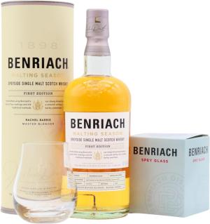 Benriach Malting Season 1st Edition 2012 9 year old Whisky 70cl 487 ABV Includes Branded Glass