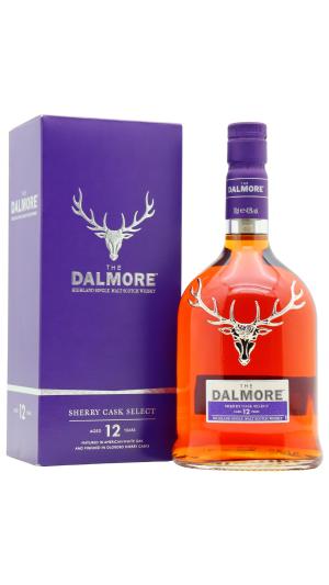 Dalmore 12 year old Sherry Cask Select Highland Single Malt Scotch Whisky 70cl 43 ABV