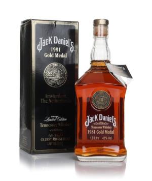 Jack Daniels 1981 Gold Medal Tennessee Whiskey 1L Tennessee Whiskey