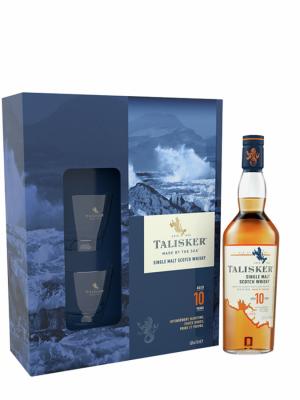 TALISKER 10 ans Coffret 2 verres