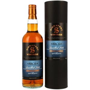 Caol Ila 10 Ans 2016 Oloroso Sherry Butts Finish Signatory Vintage Single Malt Scotch Whisky