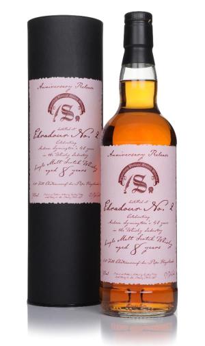Edradour No2 8 Year Old 1st Fill Chateauneuf du Pape Hogshead Anniv Single Malt Whisky