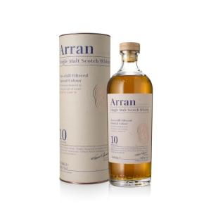 Arran 10 Year Old Single Malt Whisky 70cl 46 ABV Premium Single Malt Scotch Isle Of Arran