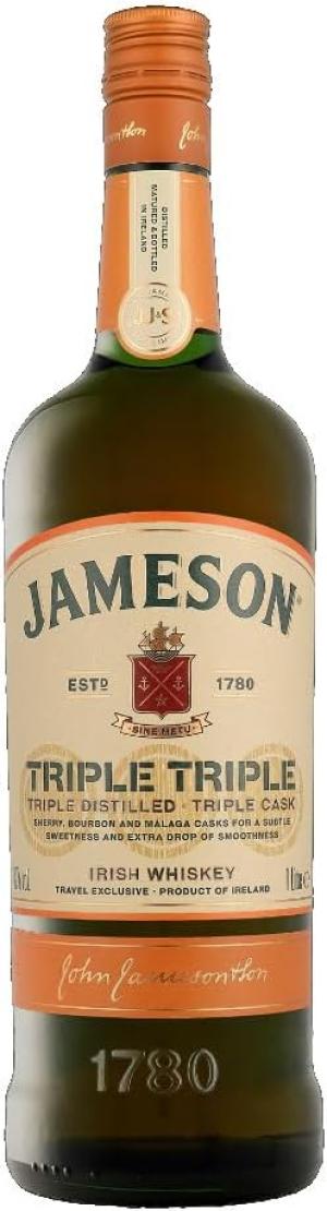 Jameson Triple Triple Irish Whiskey 1L
