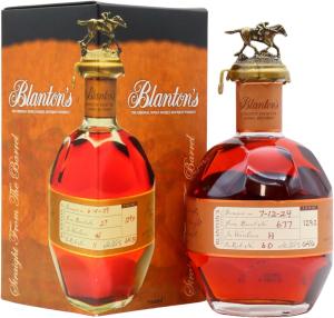 Blantons Straight From The Barrel Letter N Single Barrel Bourbon Whiskey 70cl 60 ABV Version 1