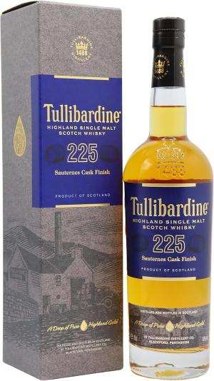 Tullibardine 225 Sauternes Cask Finish Single Malt Whisky 70cl 43 ABV