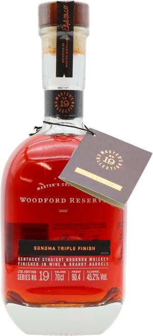 Woodford Reserve Masters Collection Sonoma Triple Finish Bourbon Whiskey 70cl 452 ABV