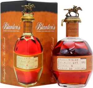 Blantons Straight From The Barrel Letter O Single Barrel Bourbon Whiskey 70cl 60 ABV