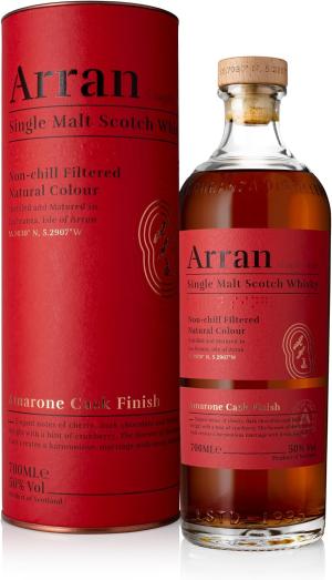 Arran Amarone Cask Finish Single Malt Whisky 70cl 50 ABV Premium Single Malt Scotch Limited Edition Isle Of Arran