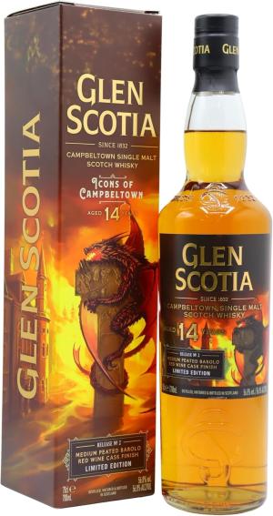 Glen Scotia 14 year old Icons Of Campbeltown Release No 2 Single Malt Scotch Whisky 70cl 568 ABV