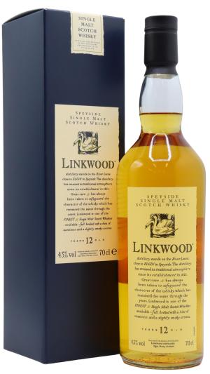 Linkwood 12 year old Flora Fauna Single Malt Scotch Whisky 70cl 43 ABV