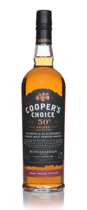 Bunnahabhain Bonfires Blackberries The Coopers Choice The Golde Single Malt Whisky