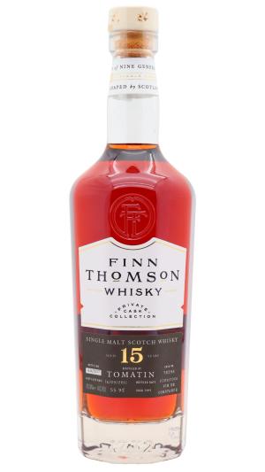 Tomatin 15 year old Finn Thomson Single Wine Cask 78394 2011 Whisky 70cl 559 ABV