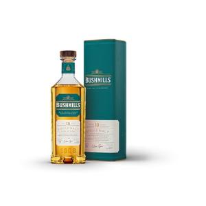 Bushmills 10 Year Old Single Malt Irish Whiskey 40 ABV 70cl AwardWinning Bourbon Barrel Matured with Honey Vanilla Oak Notes Sipping Mixing Gifts