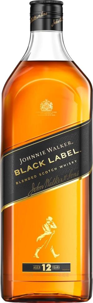 Johnnie Walker Black Label 12 Year Old Blended Scotch Whisky 175 Litre Magnum 40 ABV