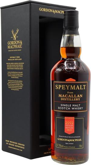 The Macallan 19 year old Speymalt Single Cask 1178 2002 Whisky 70cl 573 ABV