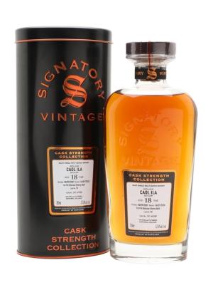 Caol Ila 2007 18 Year Old Signatory Cask Strength 10 Islay Whisky