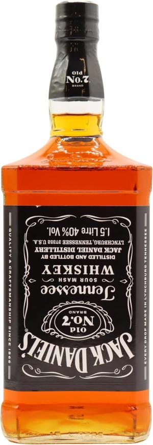 Jack Daniels Old No 7 Tennessee Whiskey 150cl 40 ABV 15 Litre Magnum Old Bottling