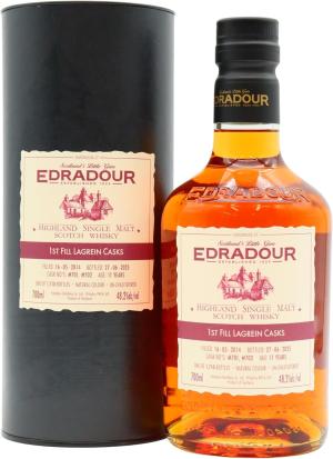 Edradour St Michael Eppan Lagrein Cask Finish 2014 11 year old Whisky 70cl 482 ABV