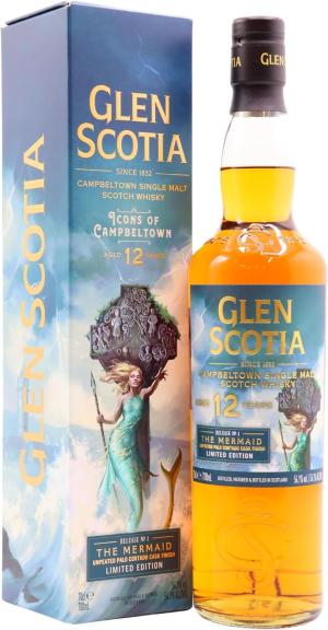 Glen Scotia 12 year old Icons Of Campbeltown Release No 1 Single Malt Scotch Whisky 70cl 541 ABV
