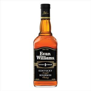 Evan Williams Kentucky Straight Bourbon Whiskey 70cl 43 ABV Extra Aged Black Label Award Winning