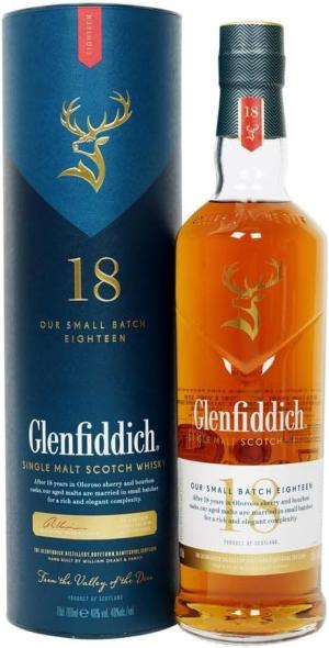 Glenfiddich 18 Year Old Whisky 70cl