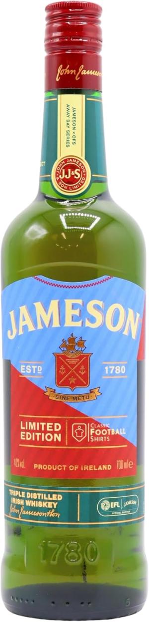 Jameson Classic Football Shirts Tranmere Rovers 91 Irish Whiskey 70cl 40 ABV