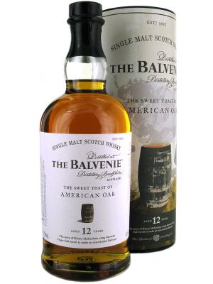 Balvenie 12 Year Old The Sweet Toast of American Oak 43 70cl