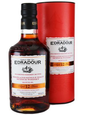 Edradour 2012 12 Year Old Cask Strength Batch 8 58 70cl