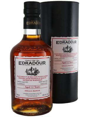 Edradour 2013 12 Year Old Burgundy Small Batch 46 70cl