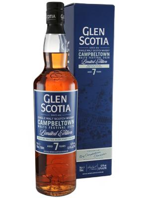Glen Scotia 7 Year Old Festival 2026 Medium Peated Ruby Port Finish 539 70cl