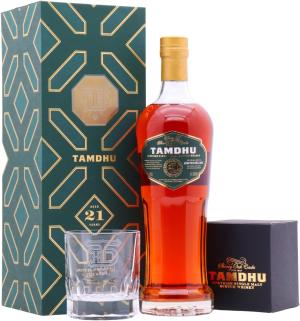 Tamdhu 21 year old Speyside Single Malt Scotch Whisky 70cl 475 ABV Includes Branded Glass