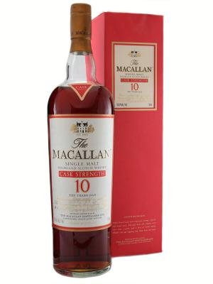 Macallan 10 Year Old Cask Strength 586 100cl