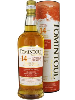 Tomintoul 2008 14 Year Old White Port Finish 46 70cl