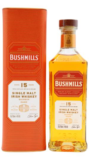 Bushmills 15 year old World Wood Series Single Malt Irish Whiskey 70cl 40 ABV